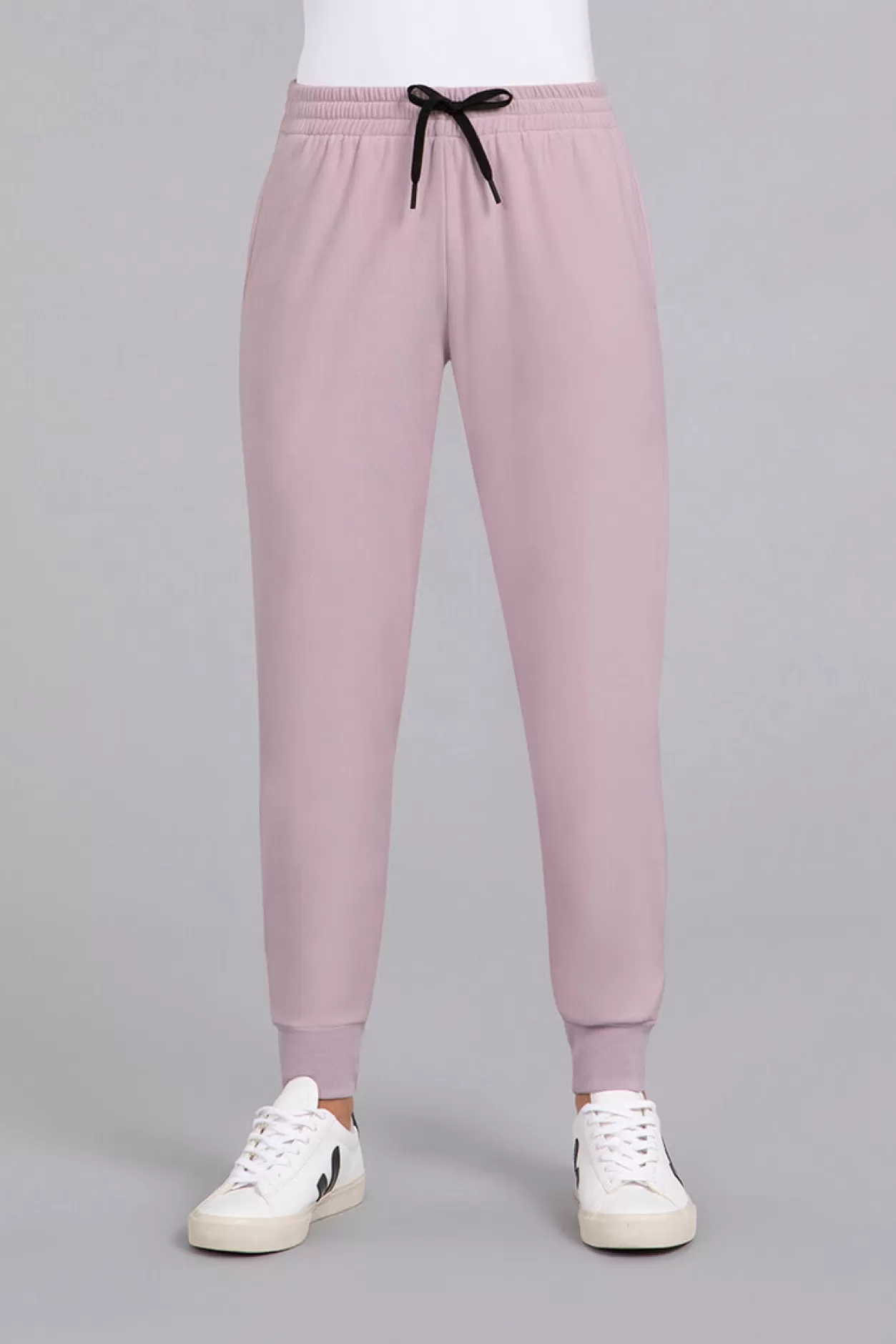 Women Sympli Bamboo Fleece Pleat Hem Jogger