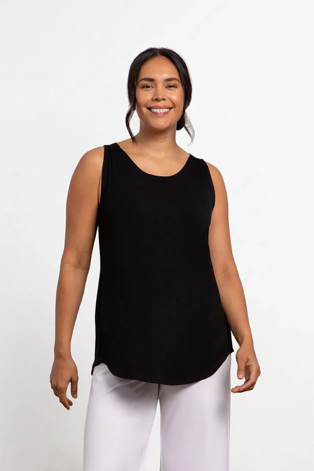 Women Sympli Bamboo Gather Tank