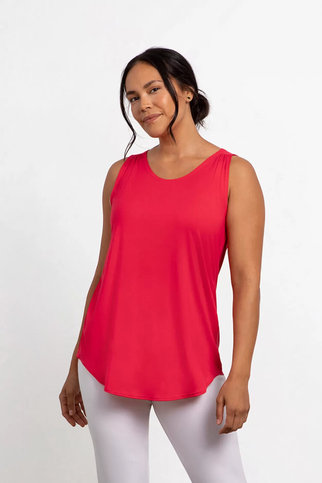 Women Sympli Bamboo Gather Tank