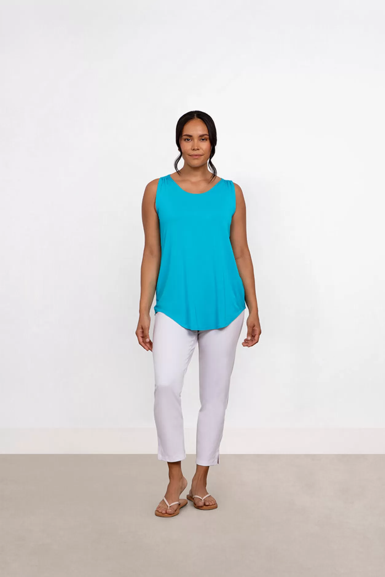 Women Sympli Bamboo Gather Tank