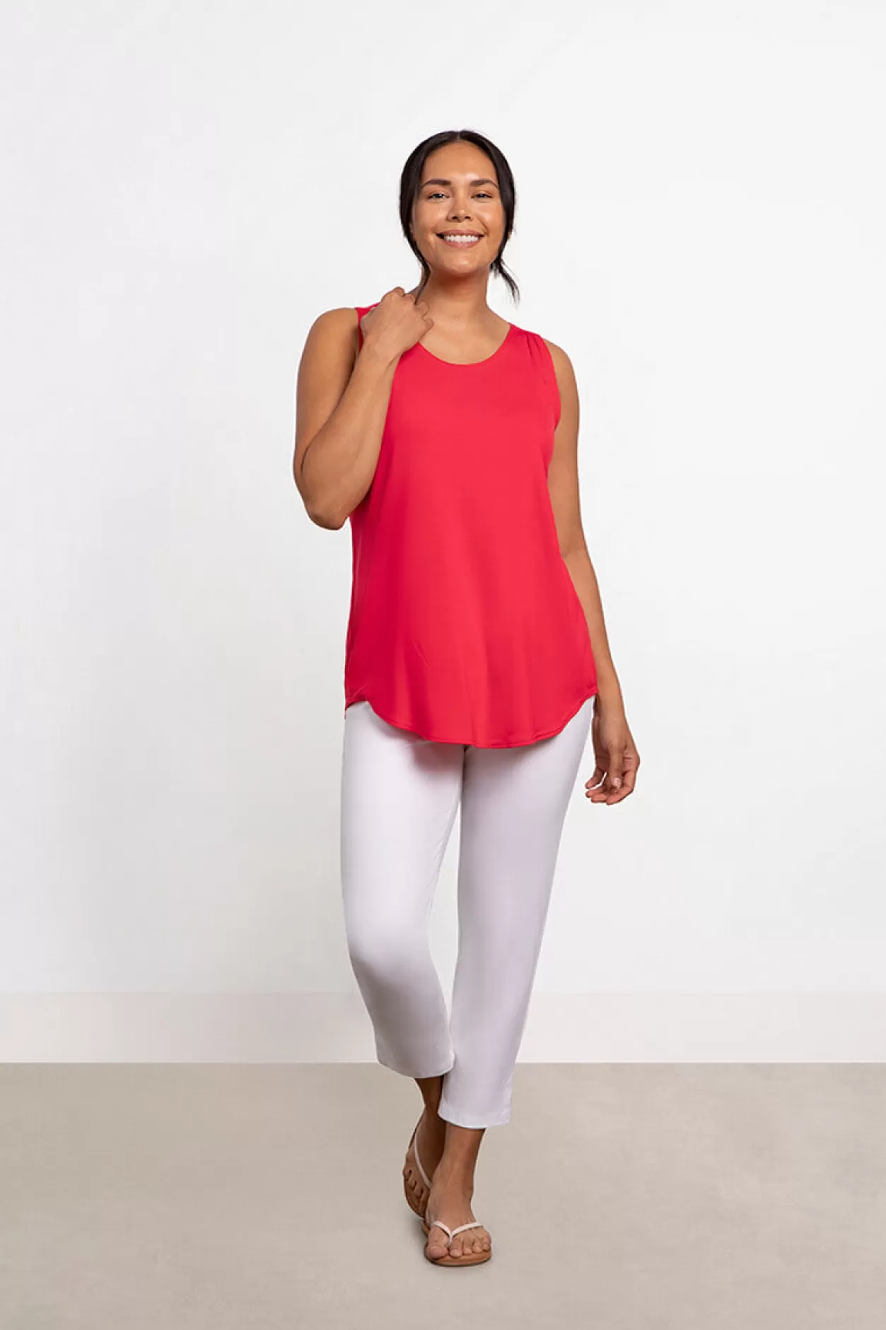 Women Sympli Bamboo Gather Tank