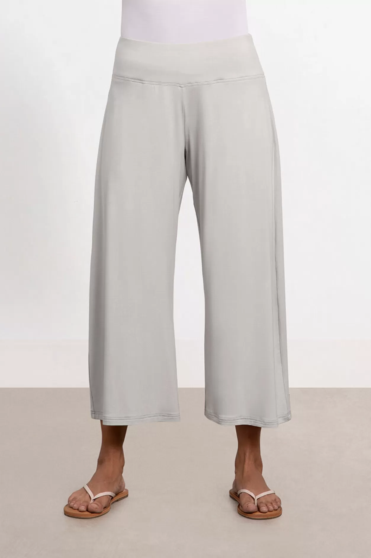 Women Sympli Bamboo Wide Leg Crop