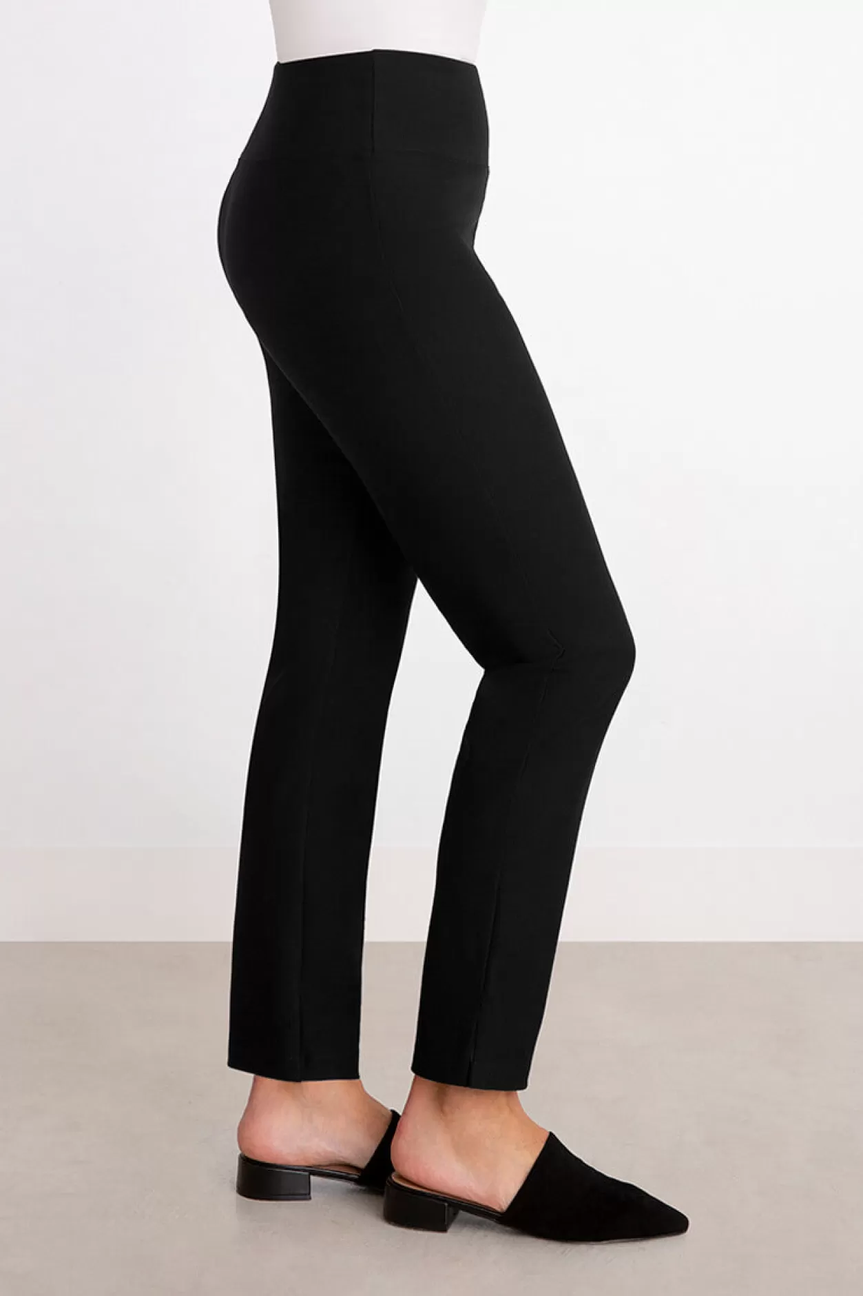 Women Sympli Cinch Ponte Yoke Narrow Pant Midi