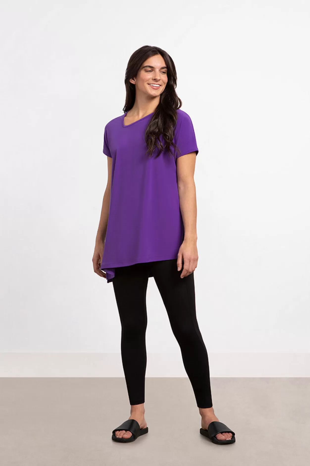 Women Sympli Dolman Angle Tunic