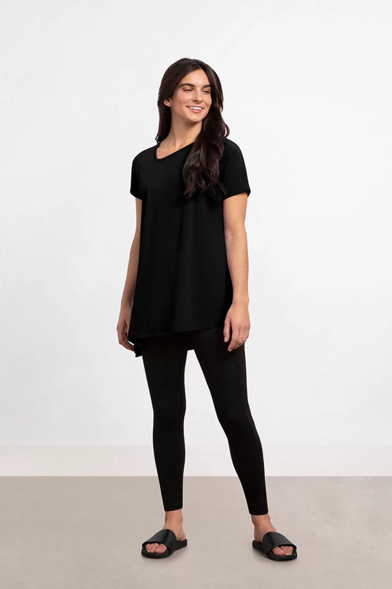 Women Sympli Dolman Angle Tunic