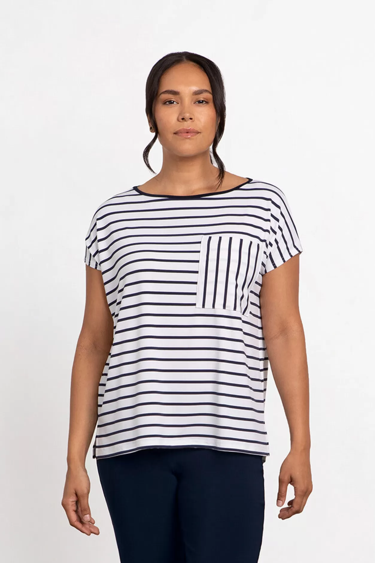 Women Sympli Dolman Pocket Top