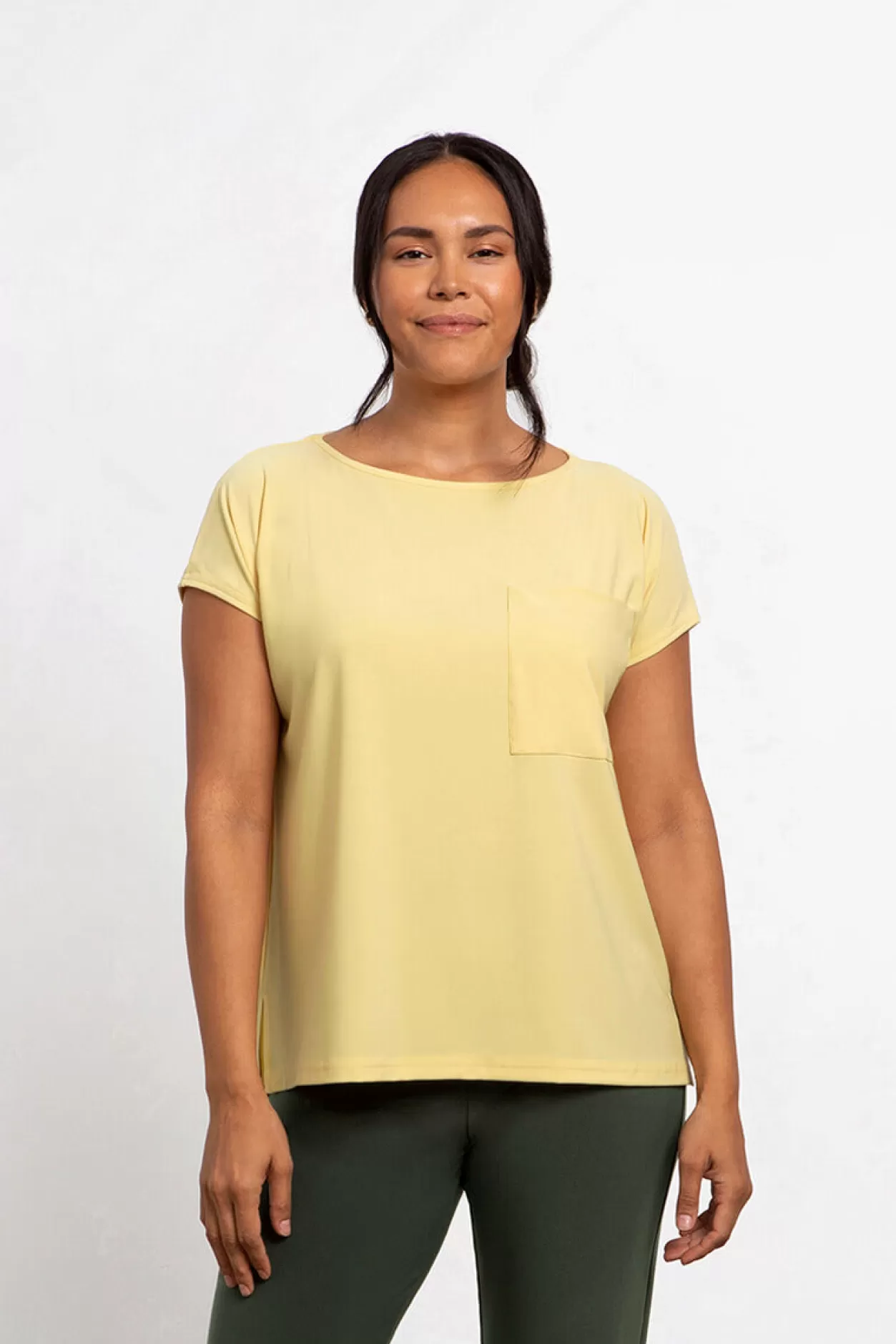 Women Sympli Dolman Pocket Top