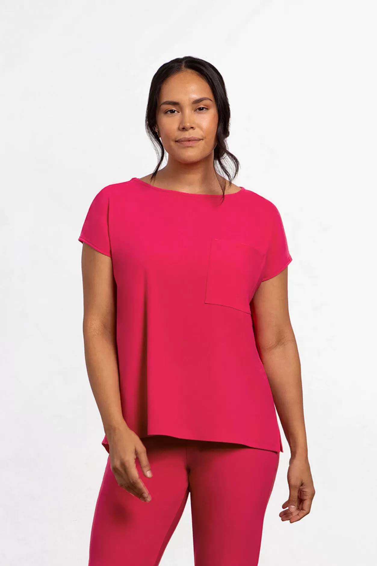 Women Sympli Dolman Pocket Top