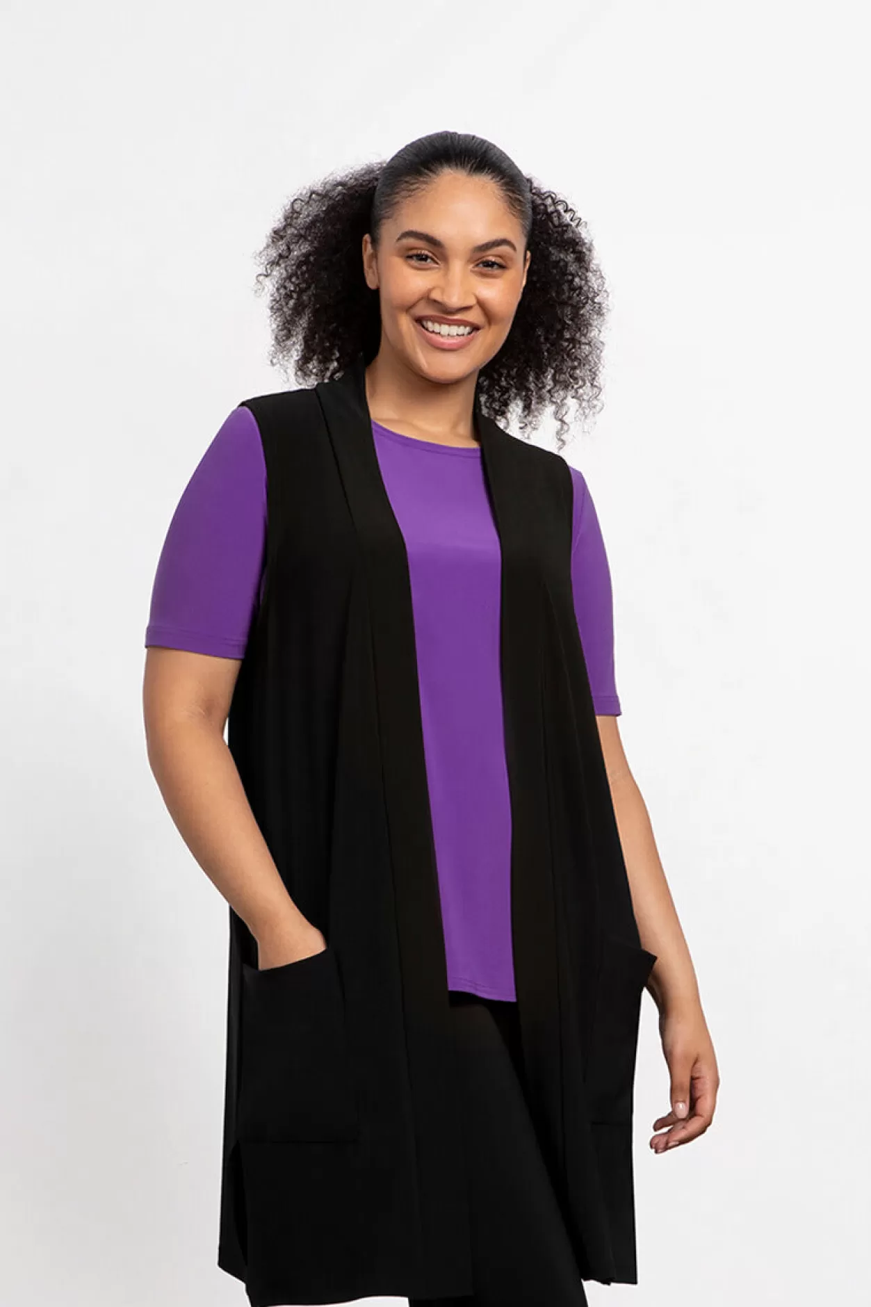 Women Sympli Essential Vest Midi