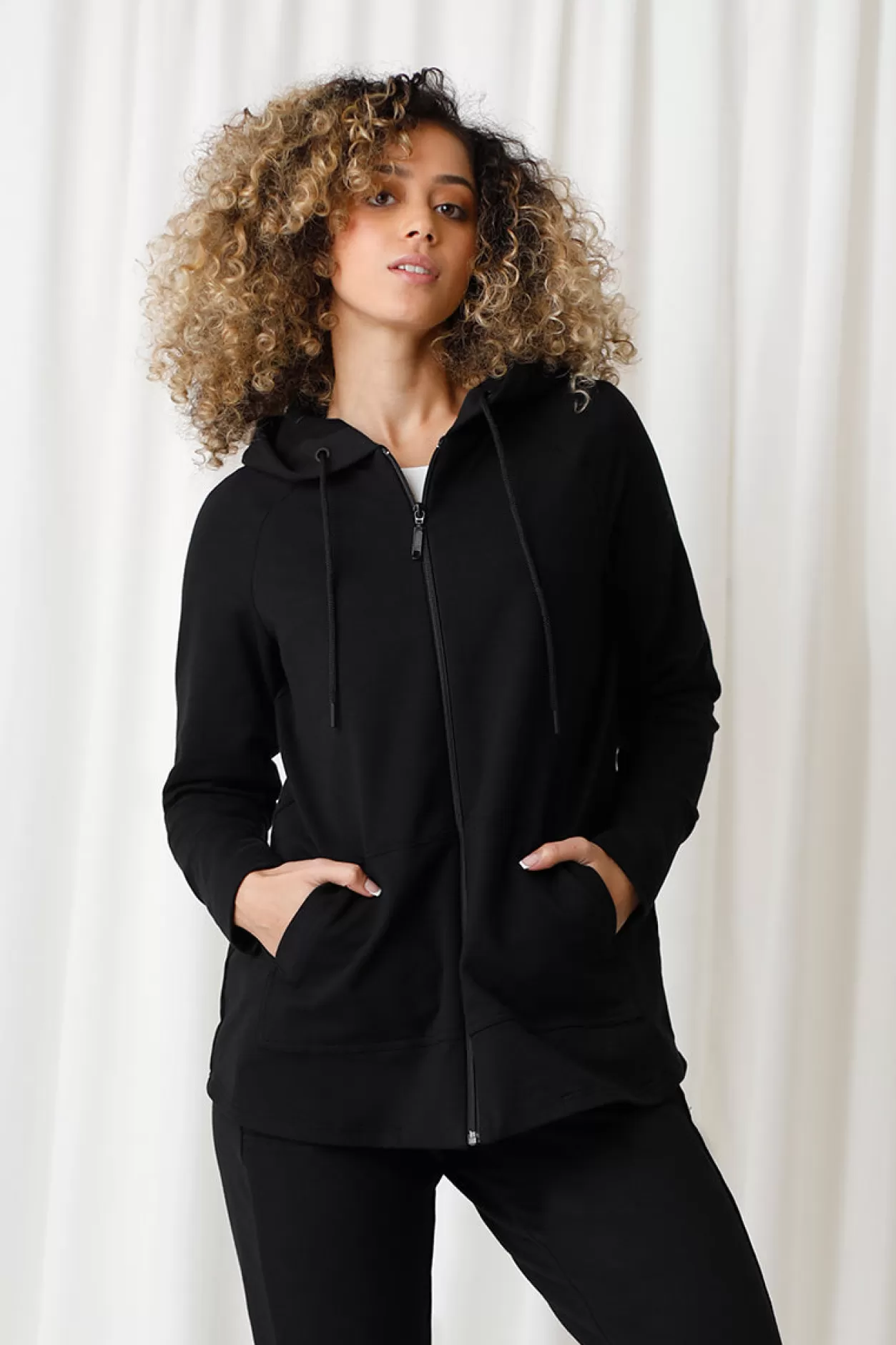 Women Sympli French Terry Zip Jacket