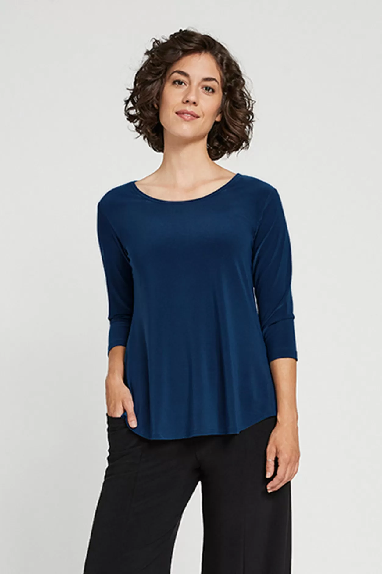 Women Sympli Go To Classic T-Shirt Relax 3/4 Sleeve