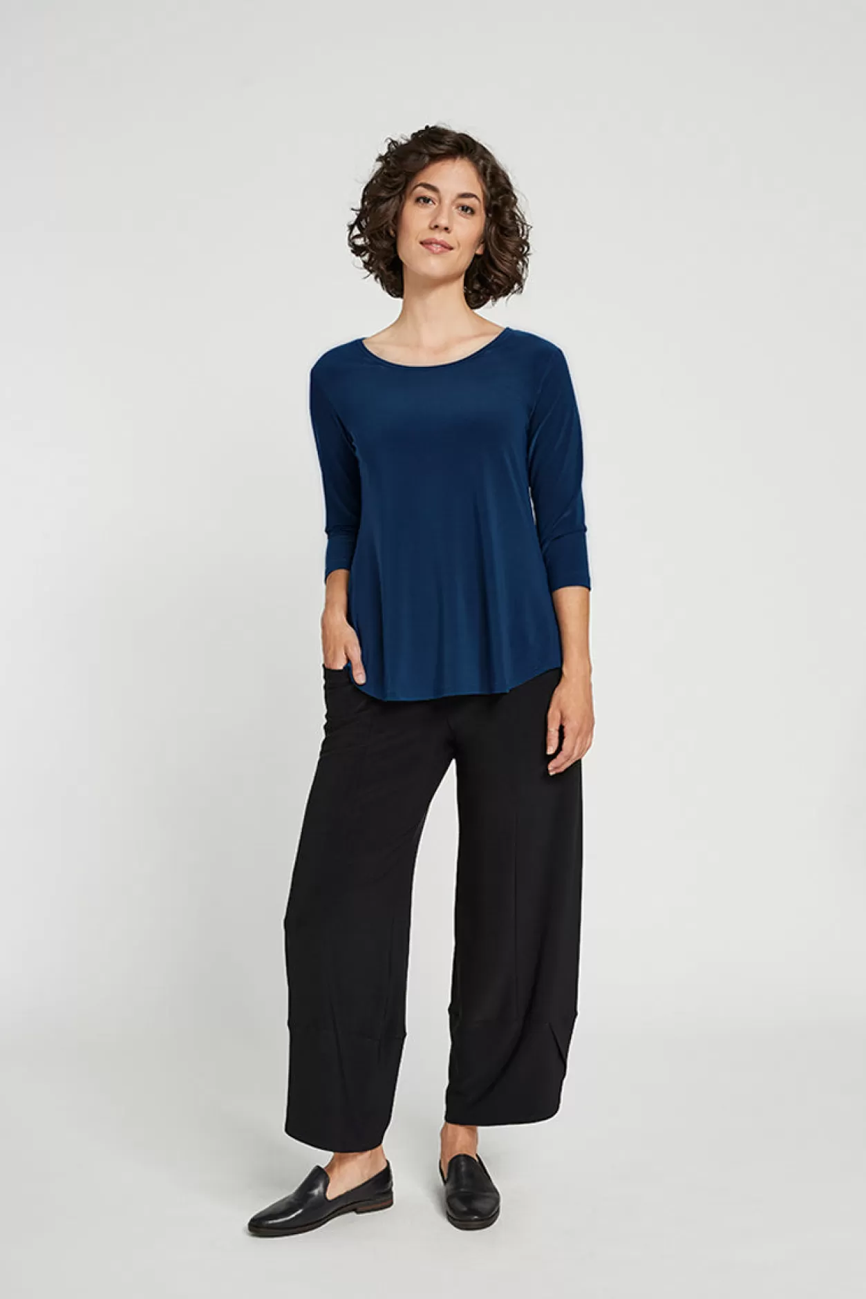 Women Sympli Go To Classic T-Shirt Relax 3/4 Sleeve