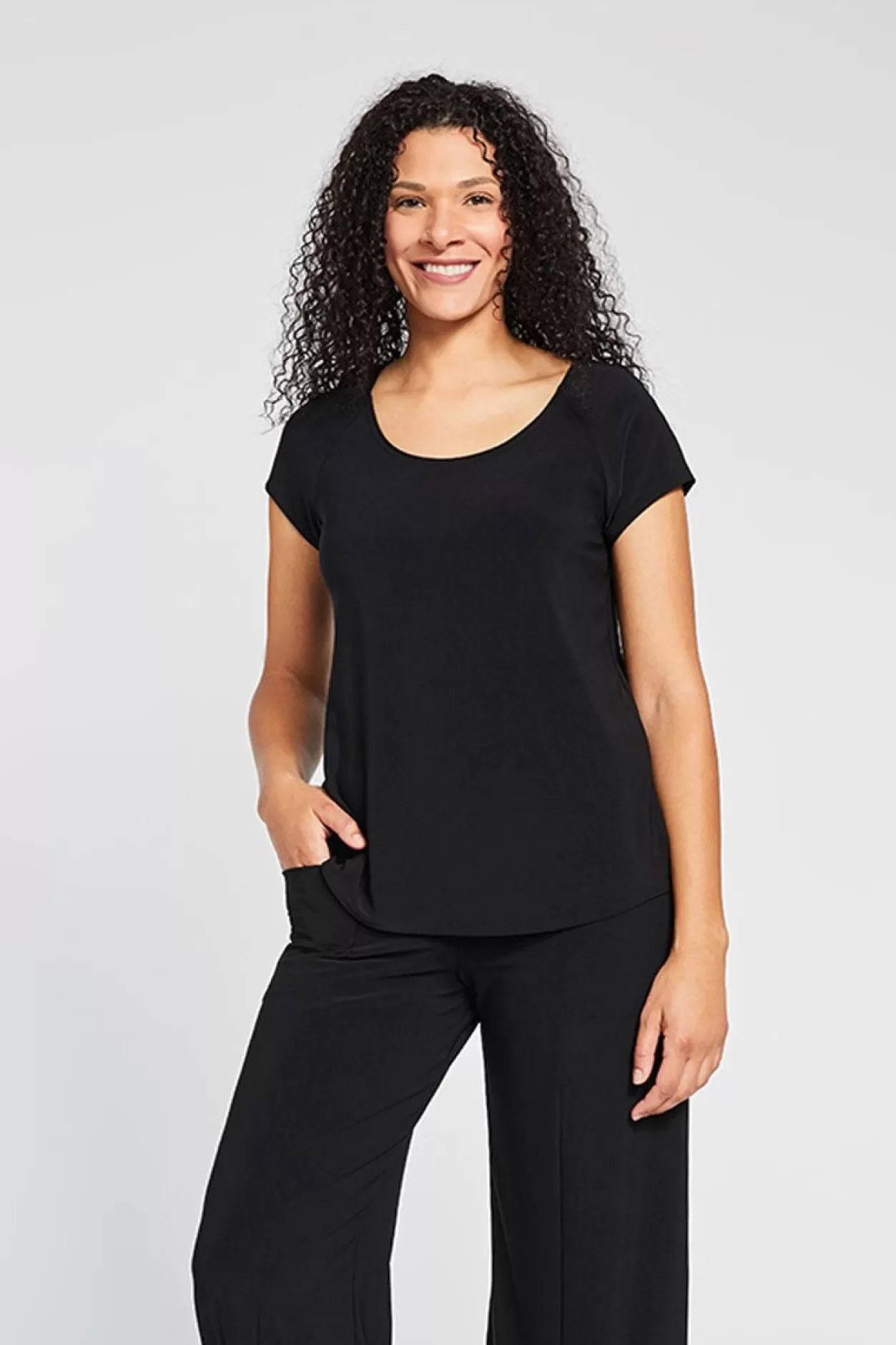 Women Sympli Go To Raglan T