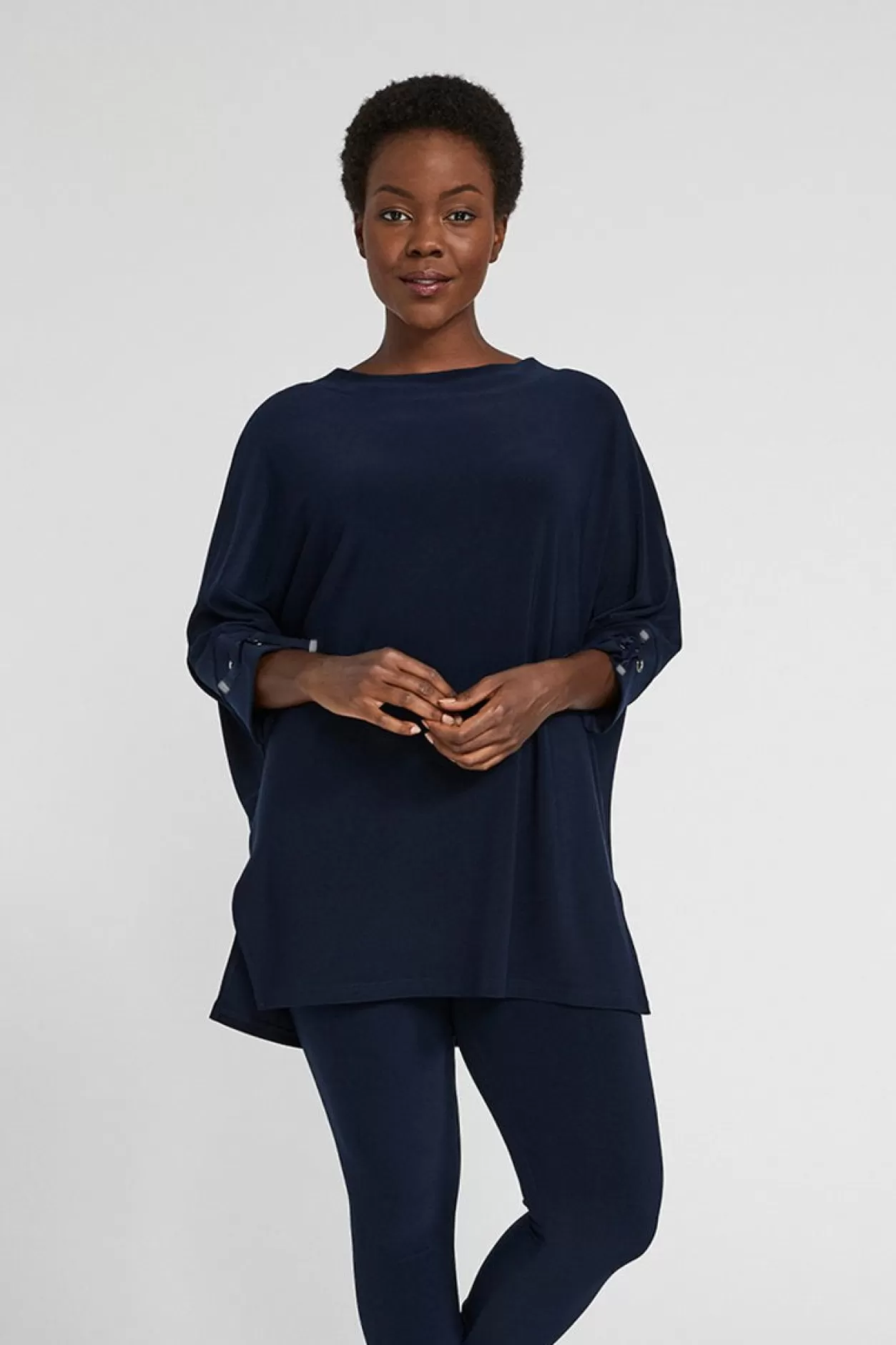 Women Sympli Halo Tie Cuff Tunic