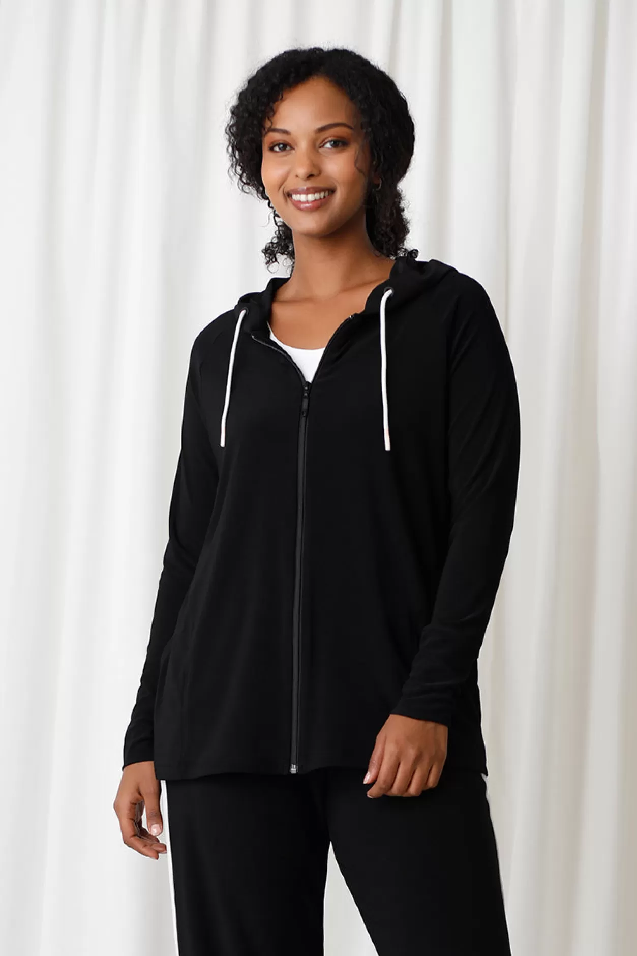 Women Sympli Hooded Zip Jacket