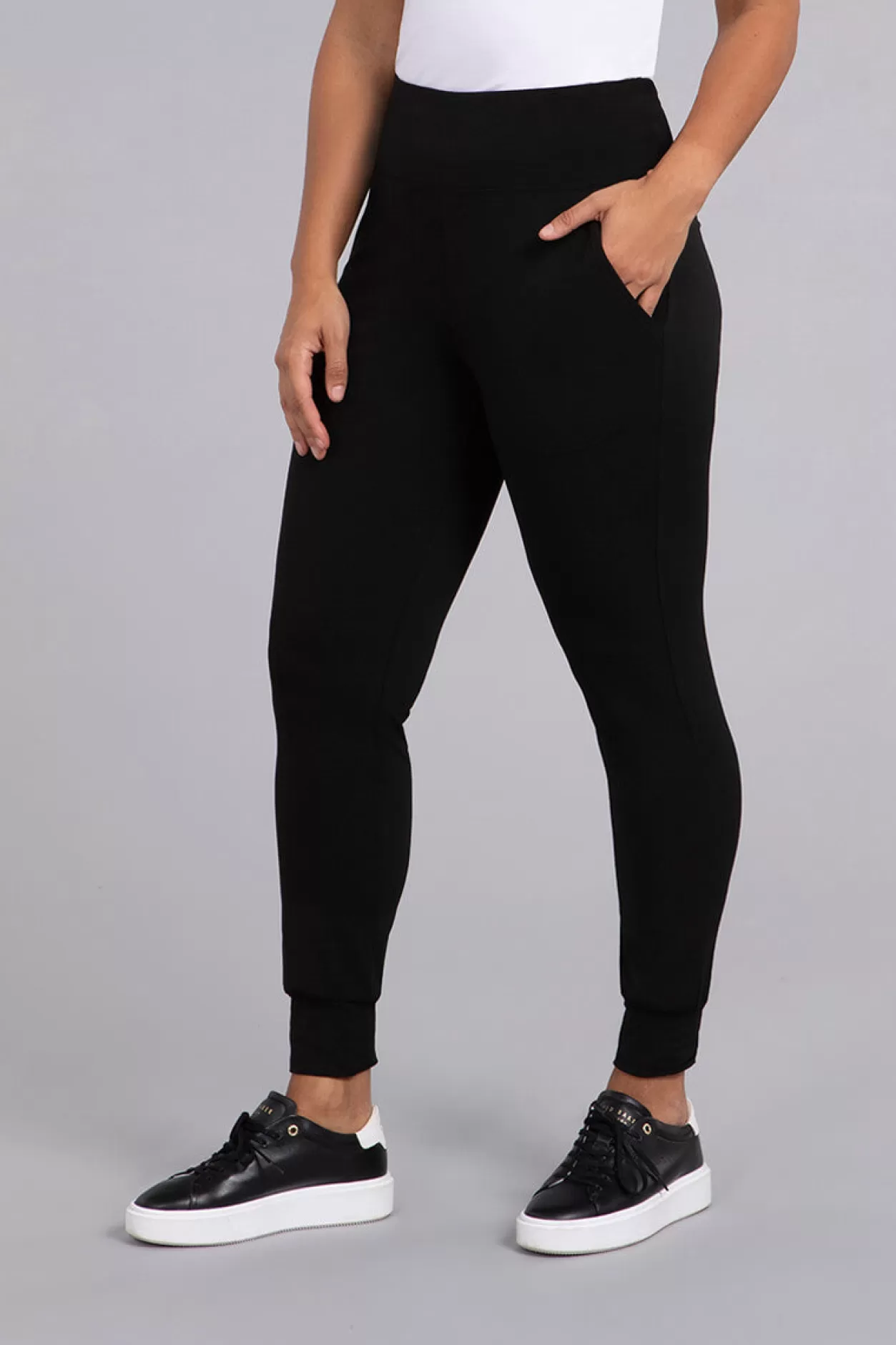 Women Sympli Jersey Fleece Back Jogger Legging