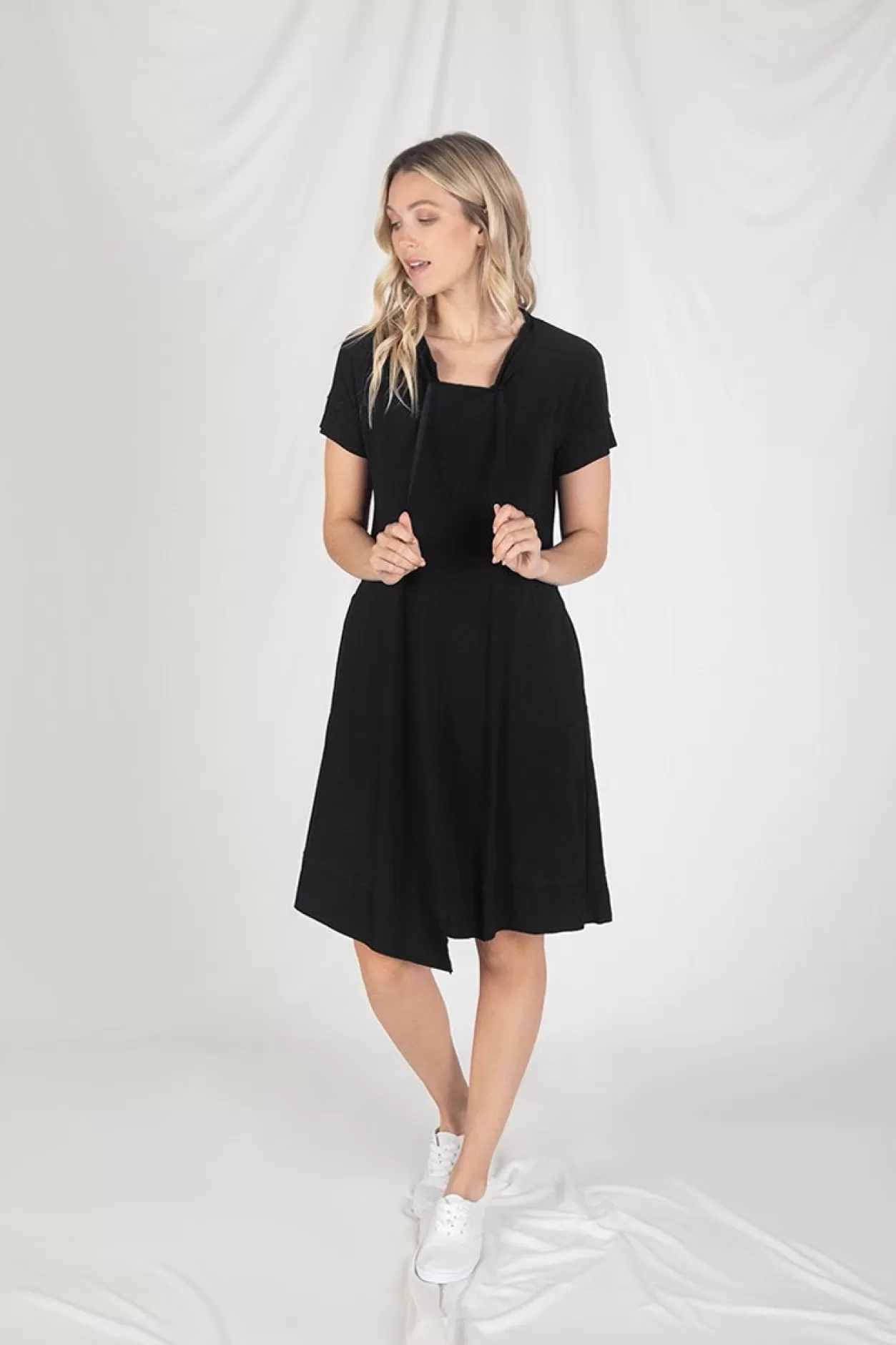 Women Sympli Motion Trim Dress