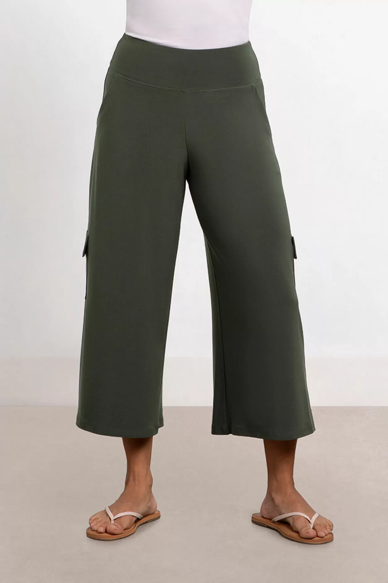 Women Sympli Safari Wide Leg Crop