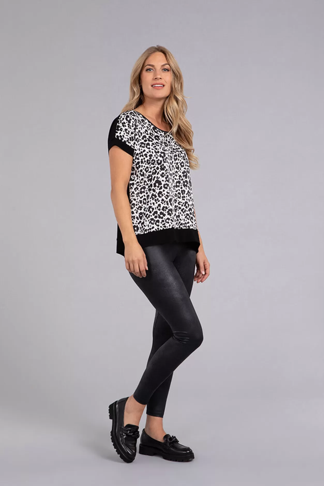 Women Sympli Satin Dolman Top