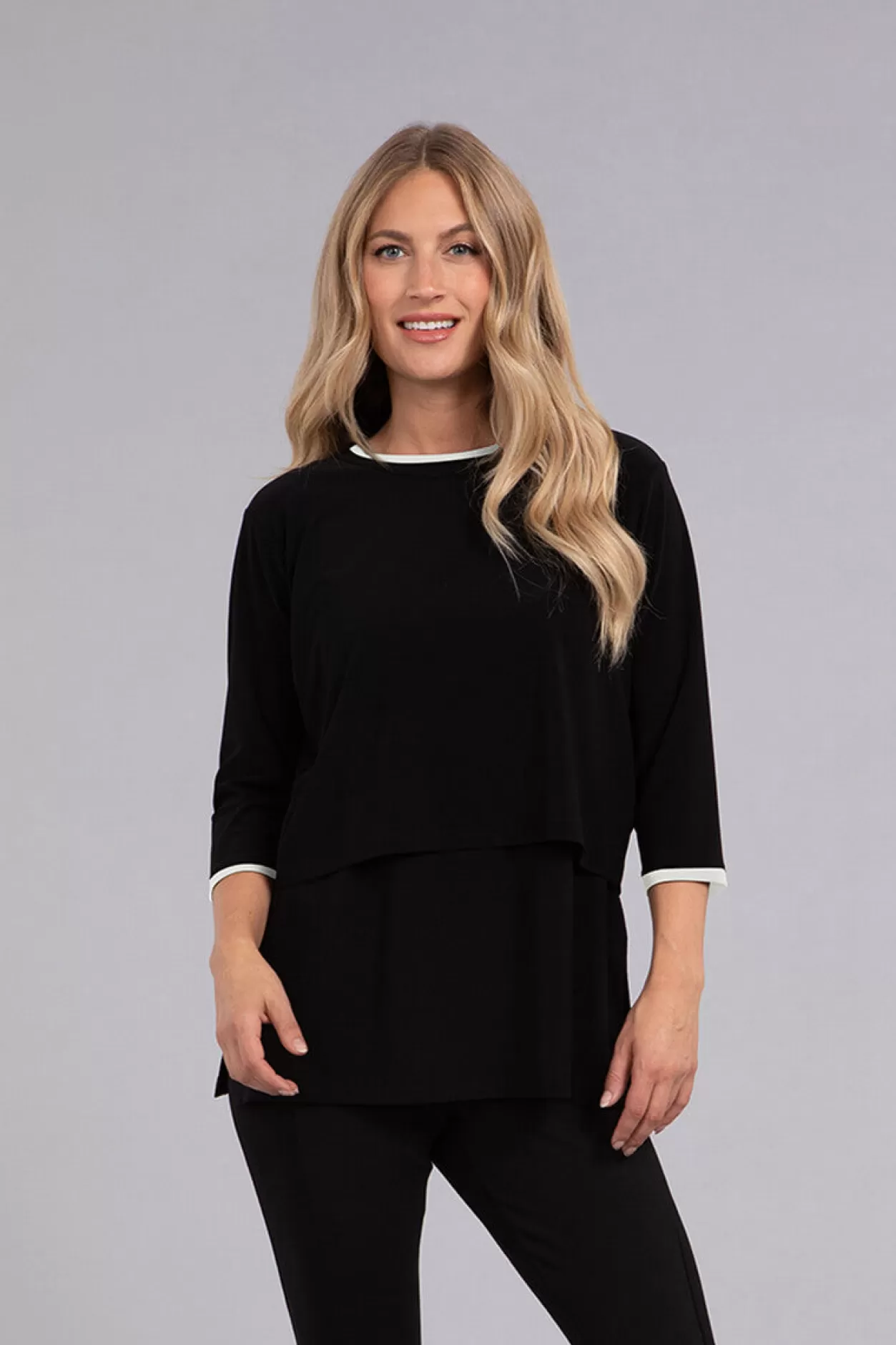 Women Sympli Tipped Go To Cropped T