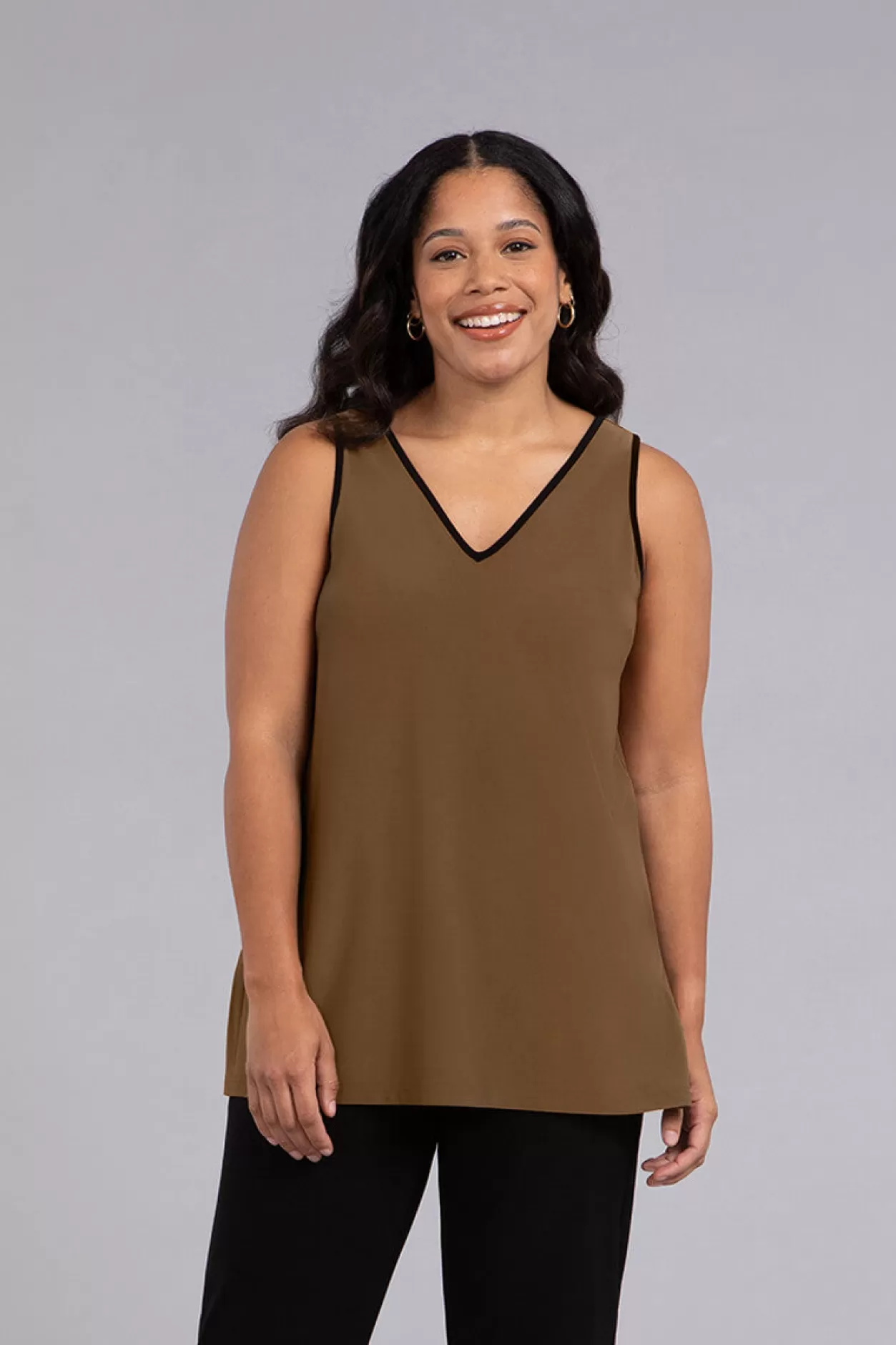 Women Sympli Tipped Reversible Go To Tank Relax