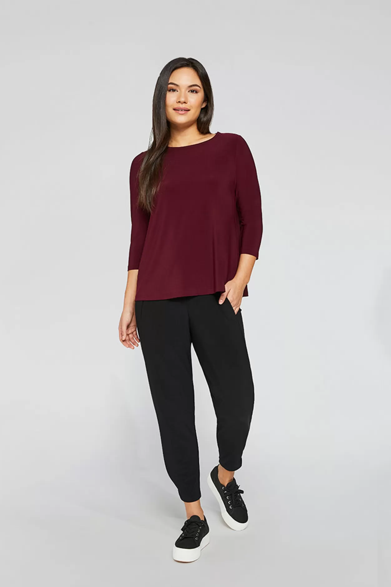 Women Sympli Trapeze Top