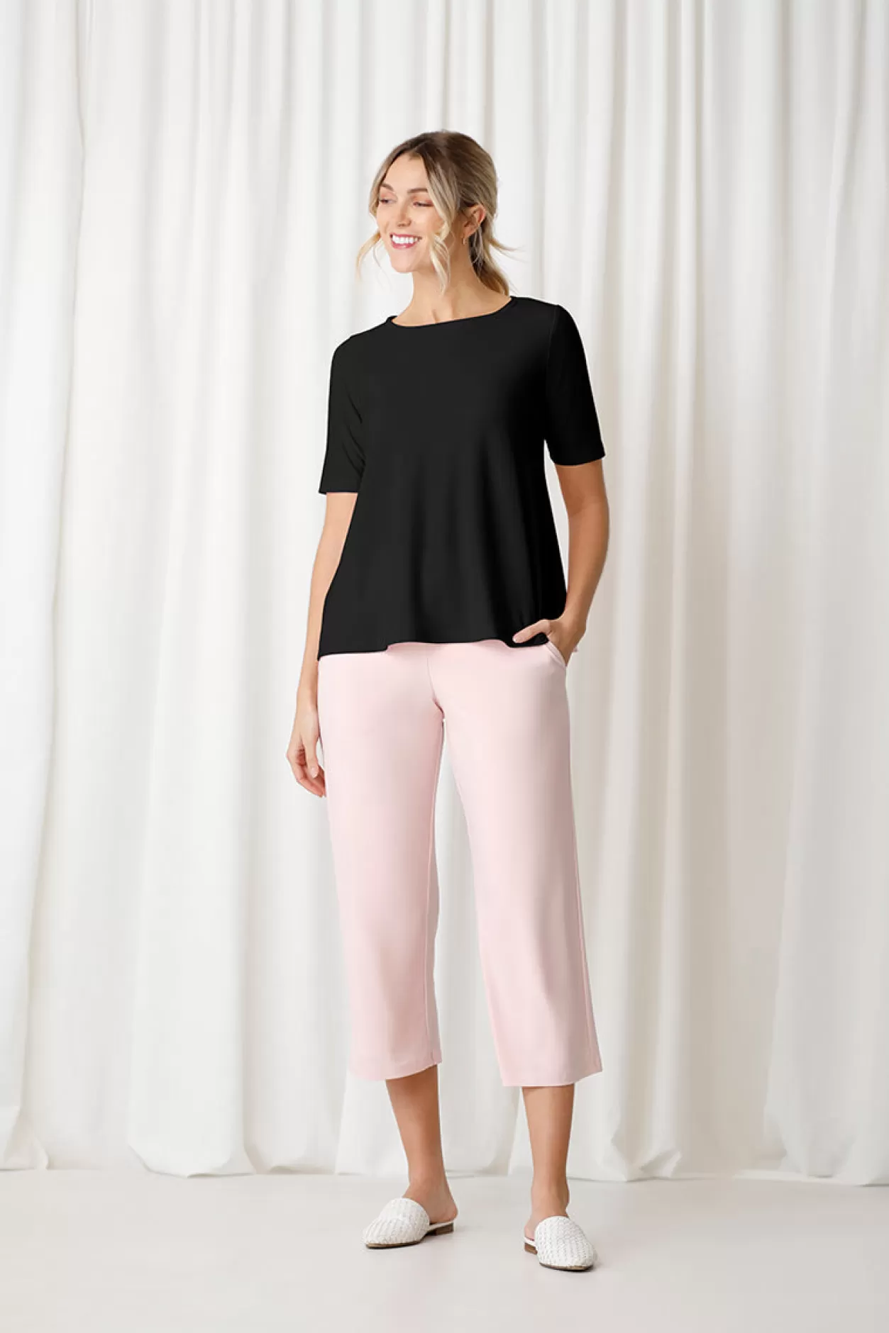 Women Sympli Trapeze Top