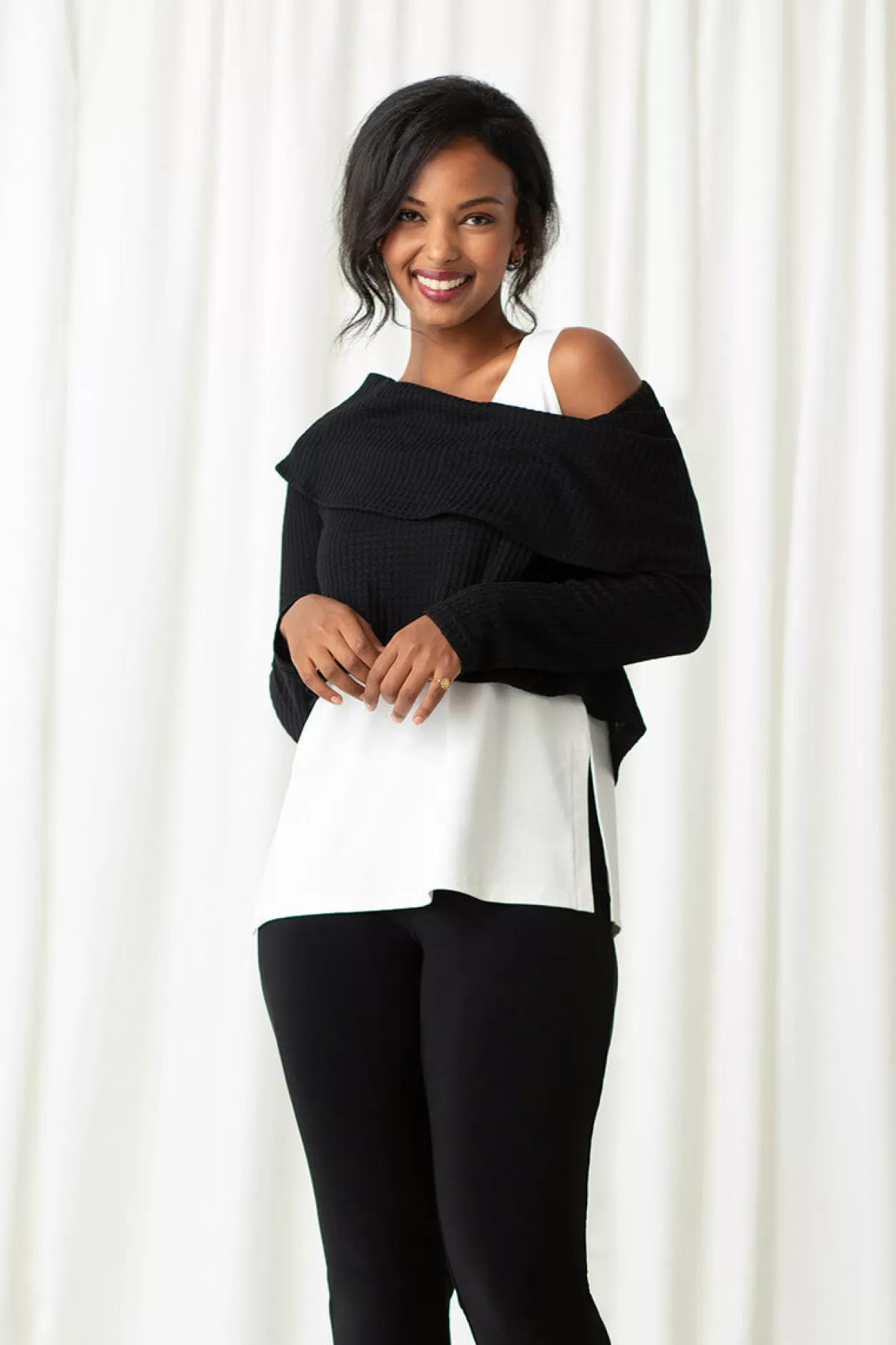 Women Sympli Weight Off Your Shoulder Sweater