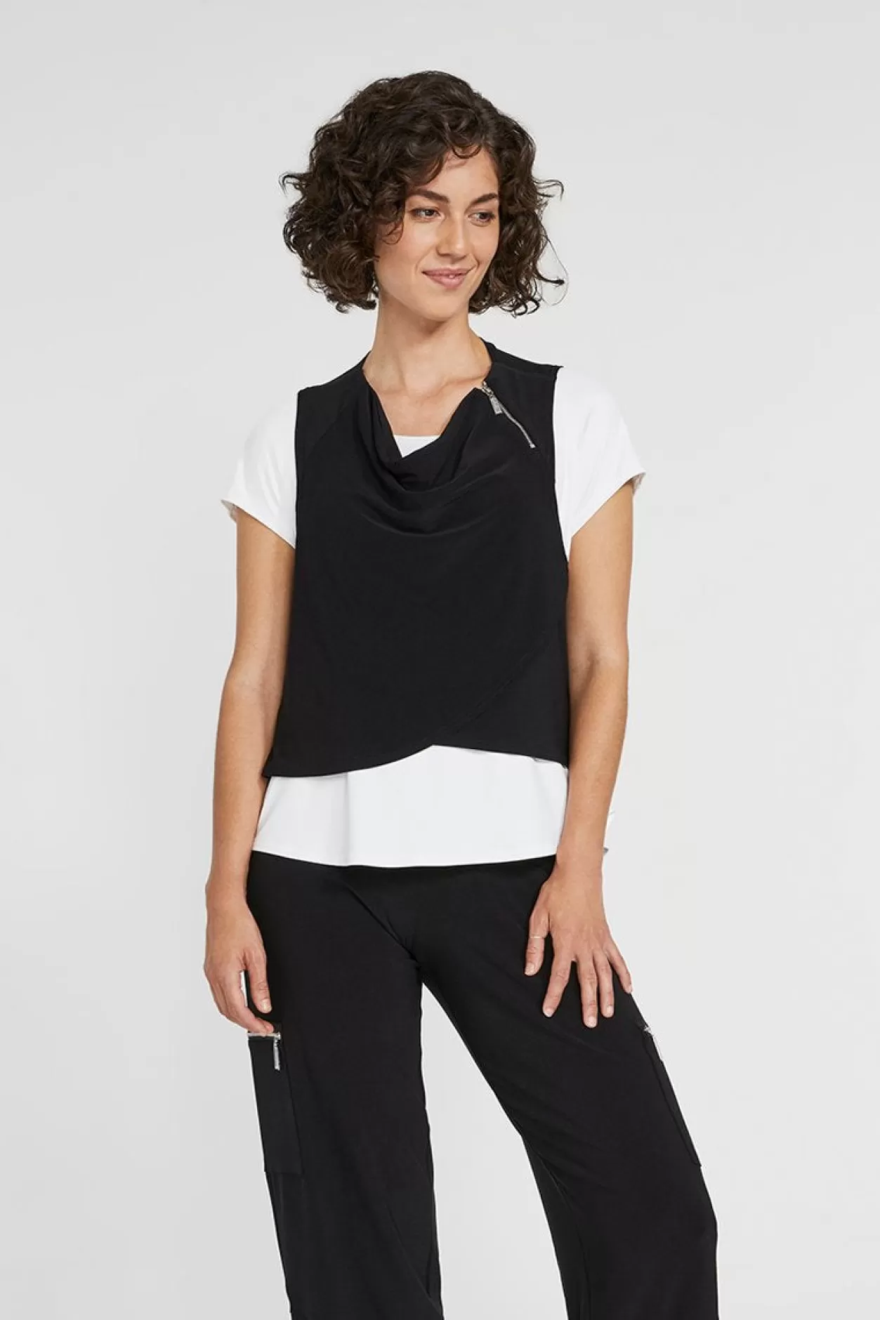 Women Sympli Zest Crop Smock